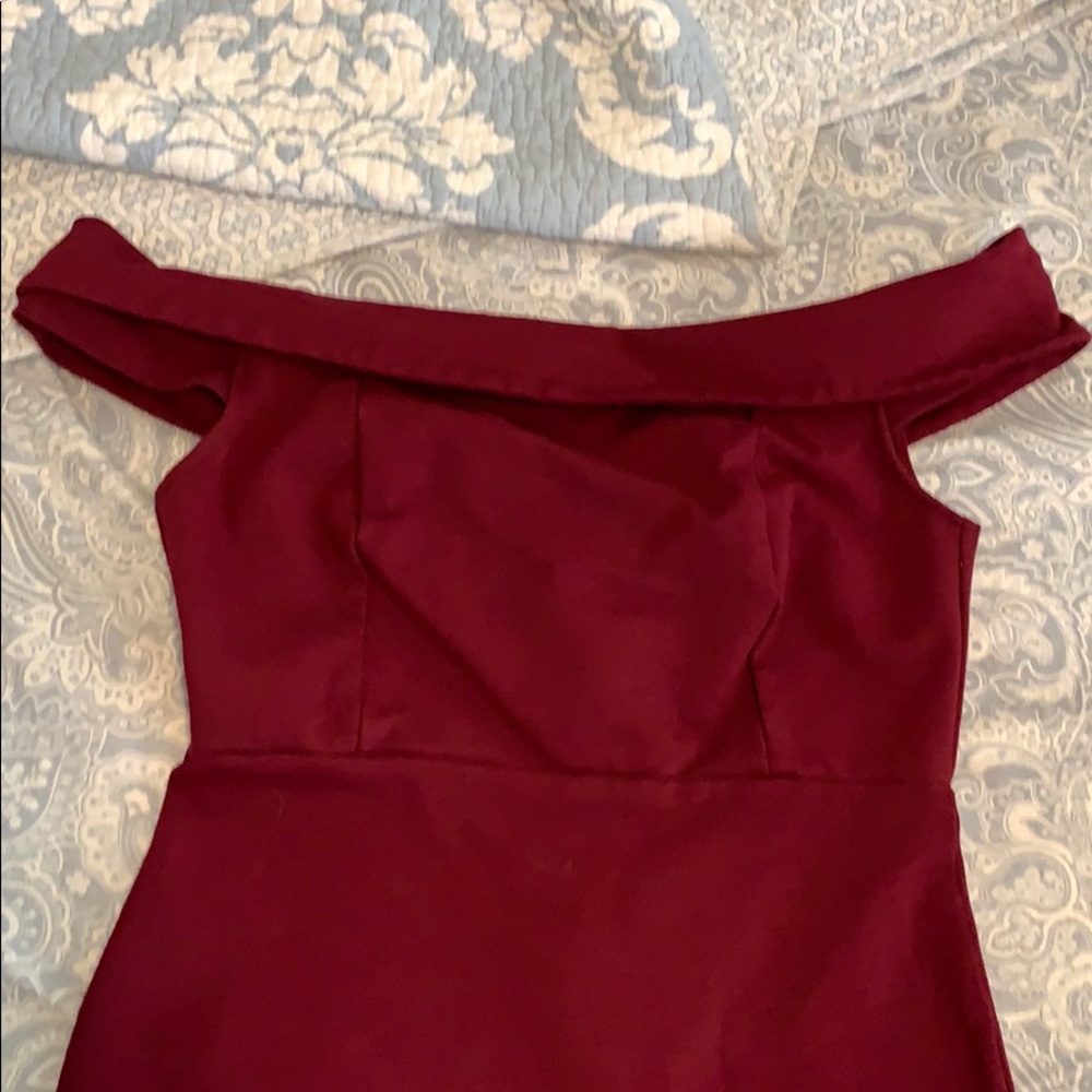 Lulus maroon dress size small
